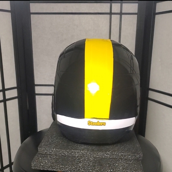 Iron Man MK5 Wearable Helmet w/ Pittsburgh Steelers Inspired Fan Made Design - Picture 6 of 11